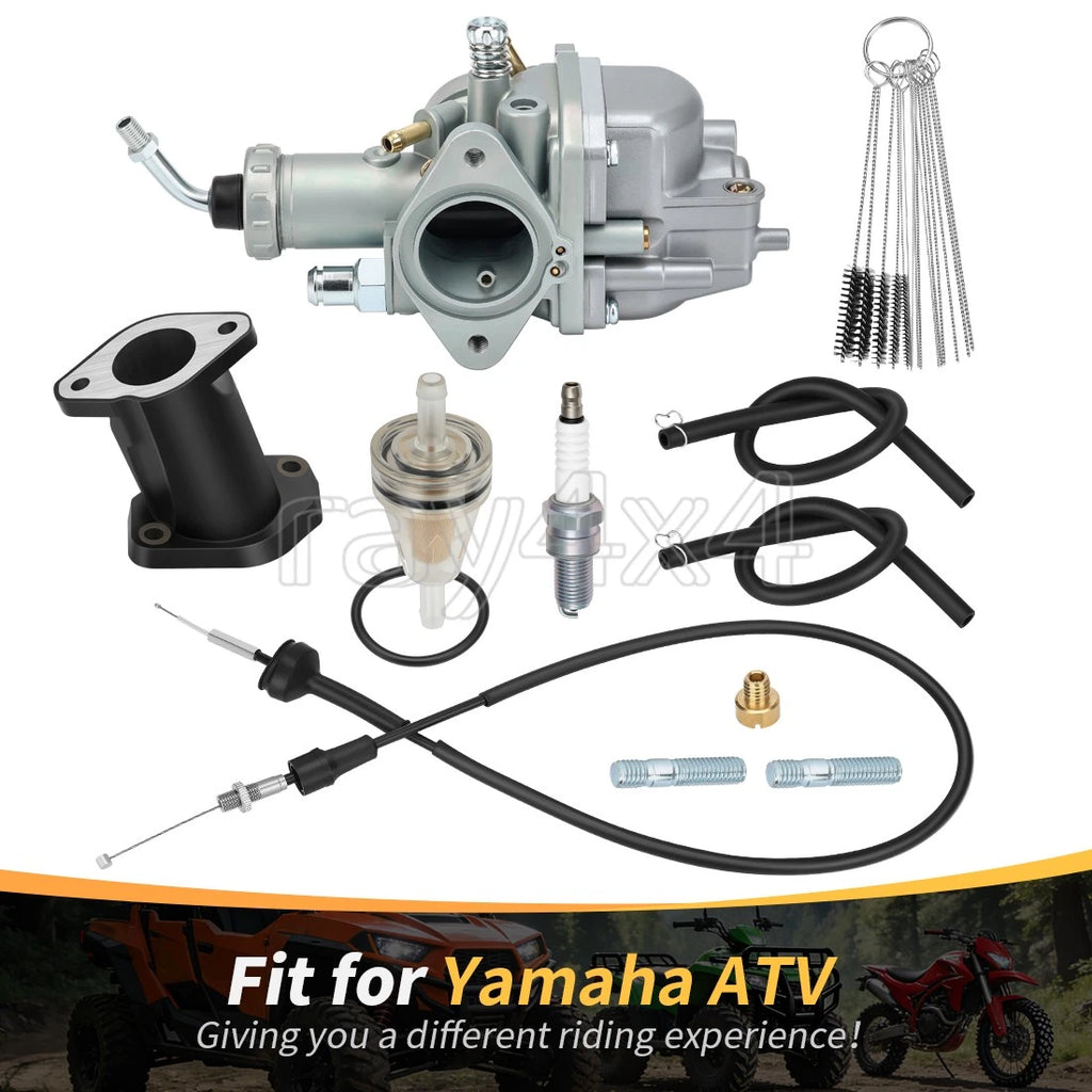Carburetor for Yamaha Timberwolf 250 (1992–2000) YFB250 FW Fuel Filter Intake Manifold