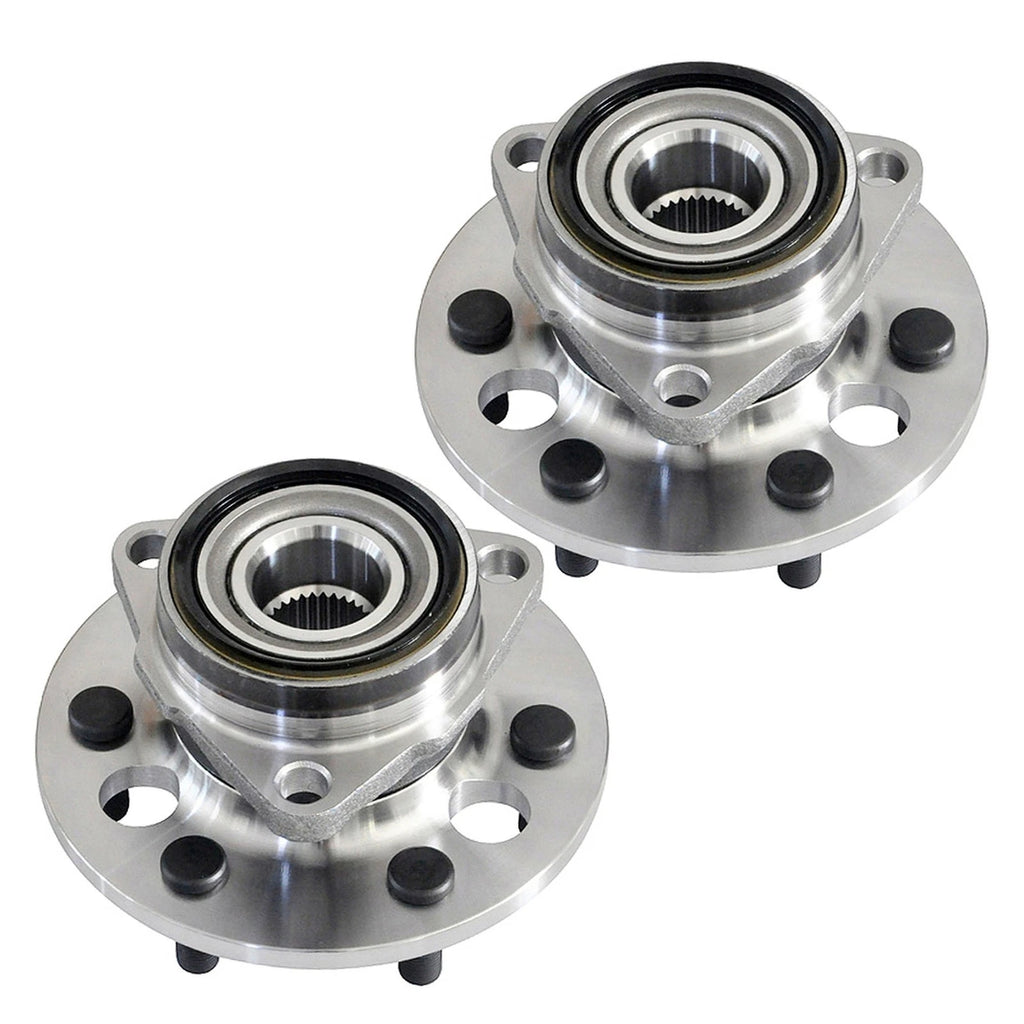 2pcs Front Wheel Bearing & Hub 515001 for Chevy Blazer GMC K1500 K2500 (1995–2005)