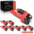 8x Red Ignition Coil for Chevy Silverado 1500 (2007–2013)