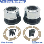 Set of 2 Locking Hubs for Nissan Pathfinder Frontier Xterra (1990–2004)