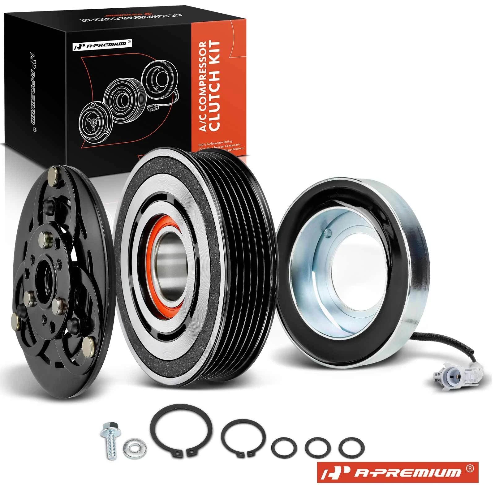 A/C Compressor Clutch Kit for Subaru Forester (2014–2018) Impreza (2012–2016) WRX