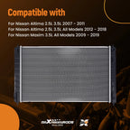 Aluminum Radiator for Nissan Altima (2007-2018)