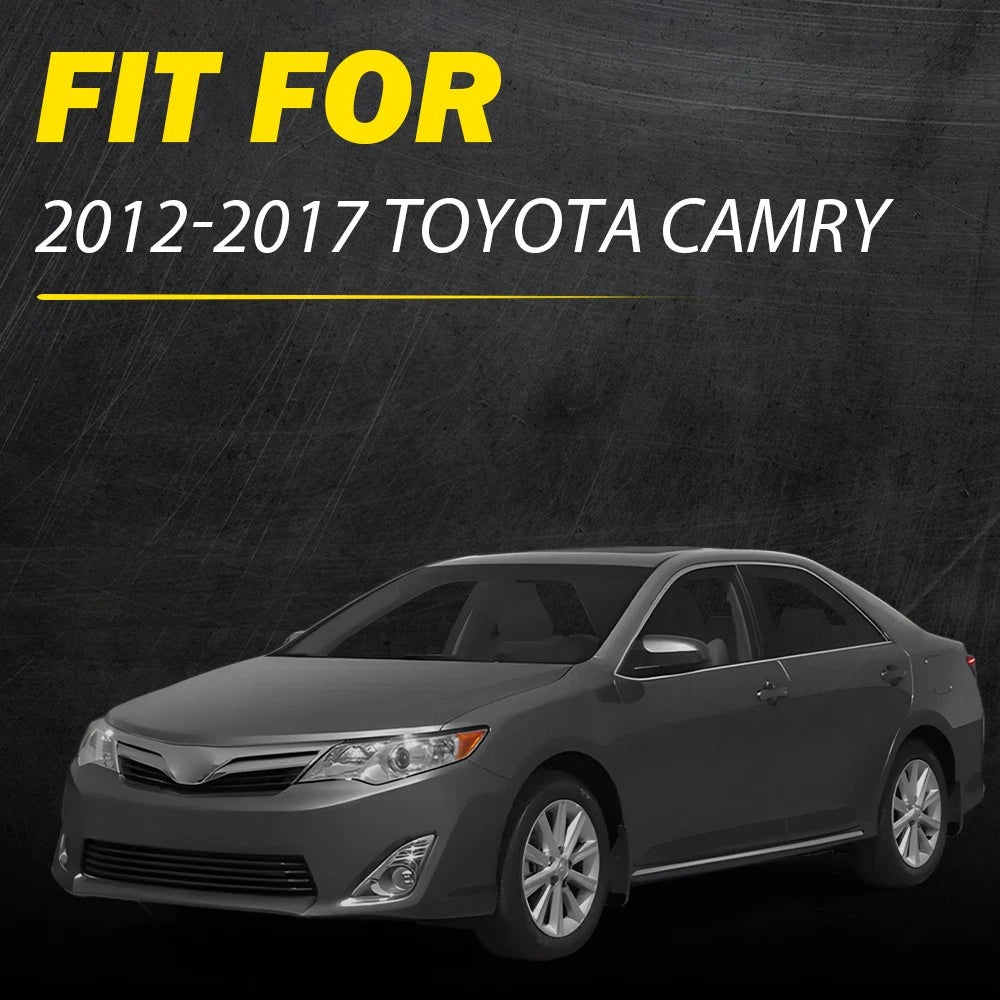 Set of 2 Exterior Door Handles for Toyota Camry (2012–2017) Magnetic Gray Metallic