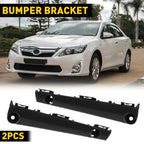 Set of 2 Front Bumper Retainer Brackets for Toyota Camry (2012-2014)