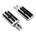 Chrome Rider Foot Pegs for Harley Street Bob Breakout (2018–2024)