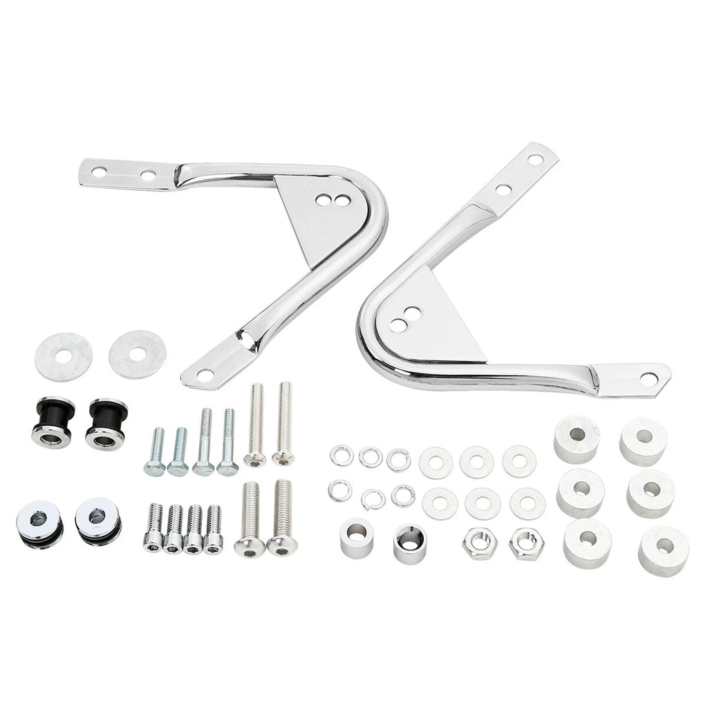 Detachable Sissy Bar Trunk Rack for Harley Touring (1997–2008)