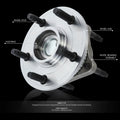 Set of 2 Wheel Bearings & Hubs for Jeep Commander/Grand Cherokee (2005–2010)