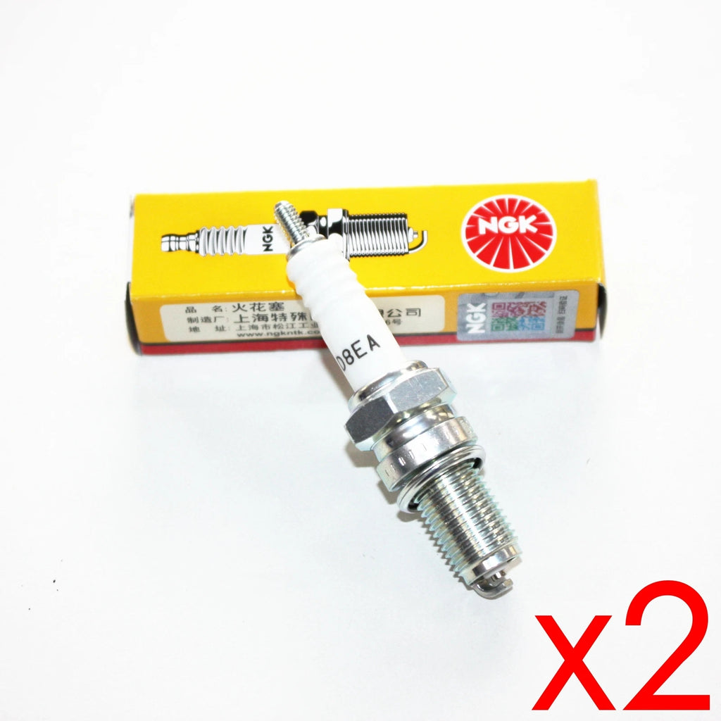 2X NGK D8EA Spark Plug for PIT PRO 150c 200cc 250cc Dirt Bike ATV