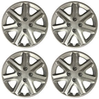 15" Push-on Silver Wheel Cover Hubcaps for 2003-2005 Honda Civic