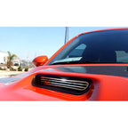 Polished Stainless Hood Scoop Grille Kit for 2008–2014 Dodge Challenger