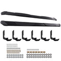 Running Boards Nerf Bars for Silverado Sierra 1500 Crew Cab (2019–2026) 6" Non-Slip
