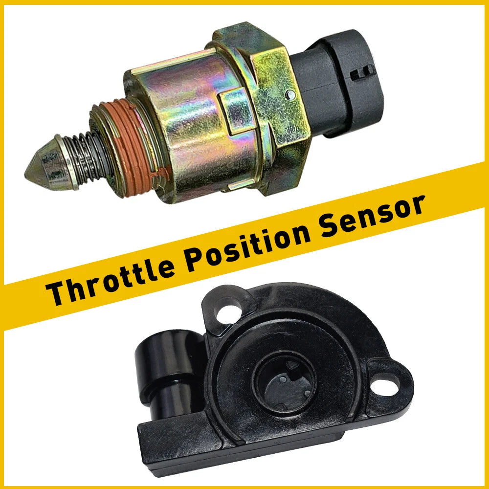 Idle Control Valve & Throttle Position Sensor for Chevrolet C1500 C2500 (1991–1995)