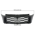 Reinforced Black Front Bumper Upper Grille for Chevrolet Equinox (2025–2026)