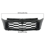Reinforced Black Front Bumper Upper Grille for Chevrolet Equinox (2025–2026)