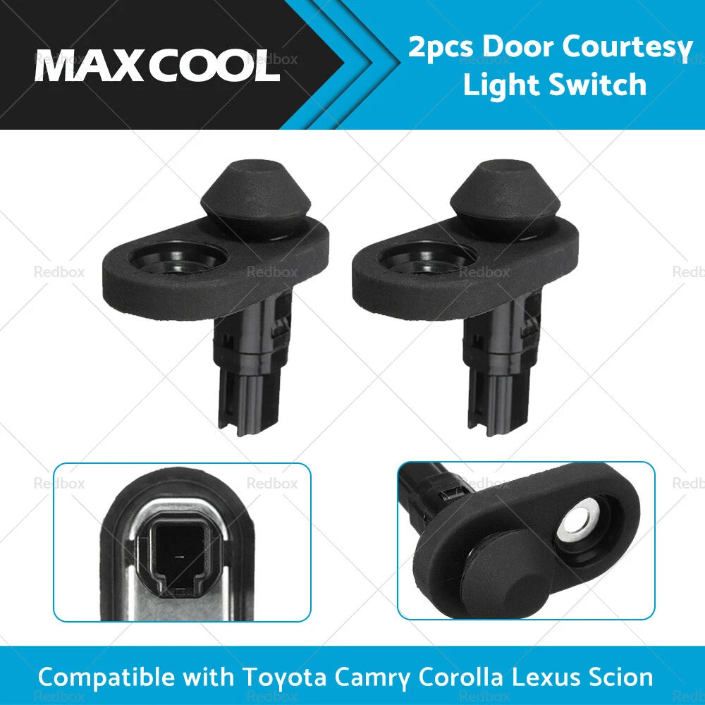 2X Door Courtesy Light Switch for Toyota Camry Corolla (1997–2006) 84231-60070