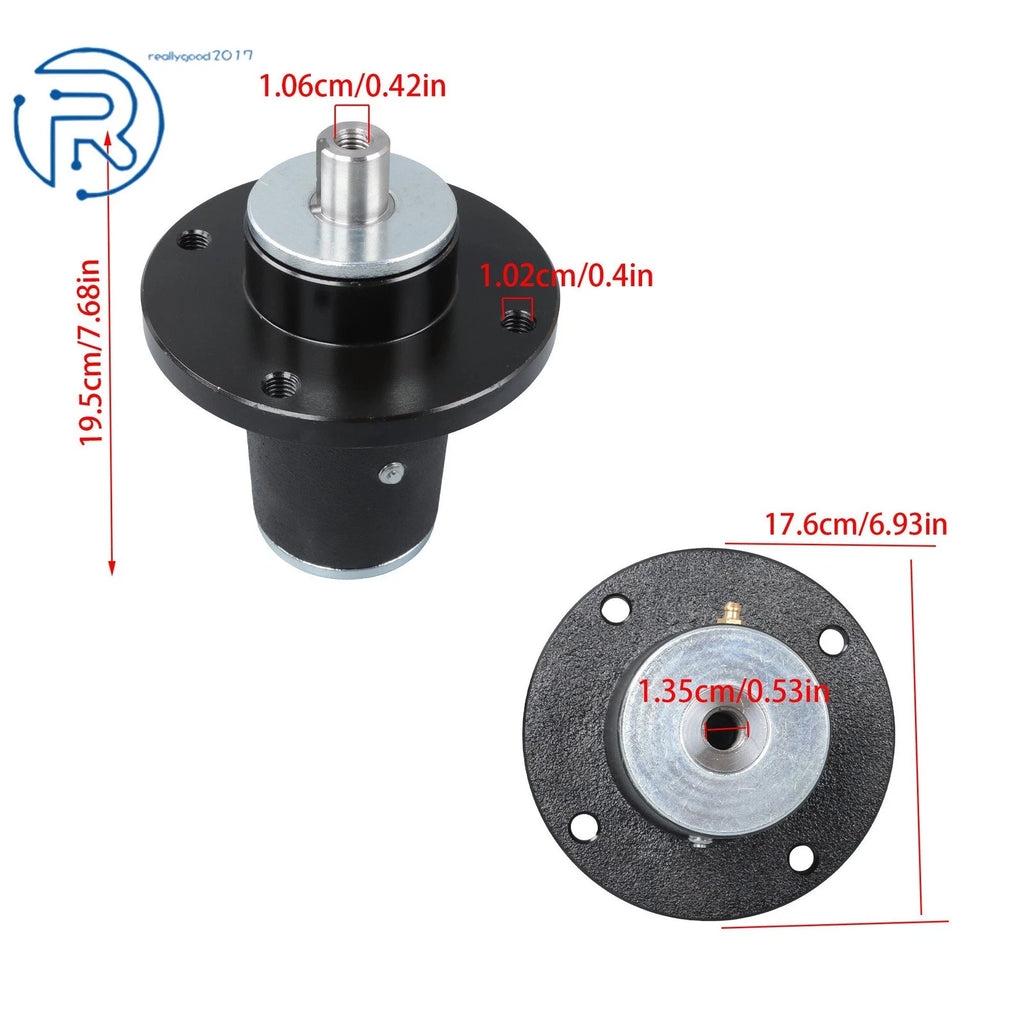 3X Spindle for Hustler Mowers X-One ATZ Diesel Z RD Super Z Super S (–) 607407 604255