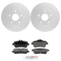 Bosch Rear Disc Brake Rotors & Ceramic Brake Pads Kit for W166 ML350, X166 GLE350 (2012–2019)