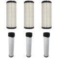 3X Inner & Outer Air Filters for Vermeer (Replaces 0162184)