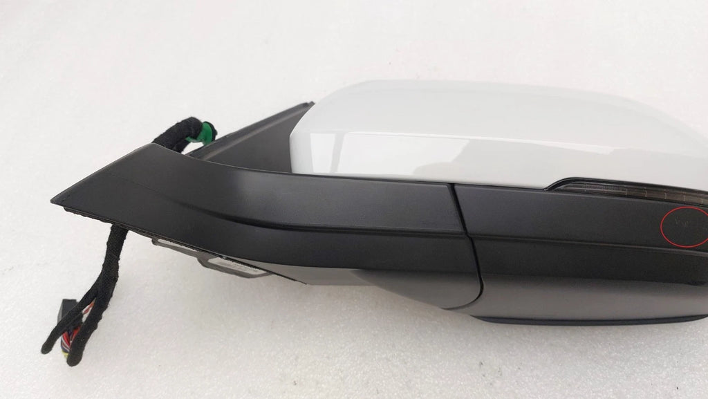 Driver Side Mirror for Volkswagen Atlas (2018–2023) Pure White 3CN857501CC
