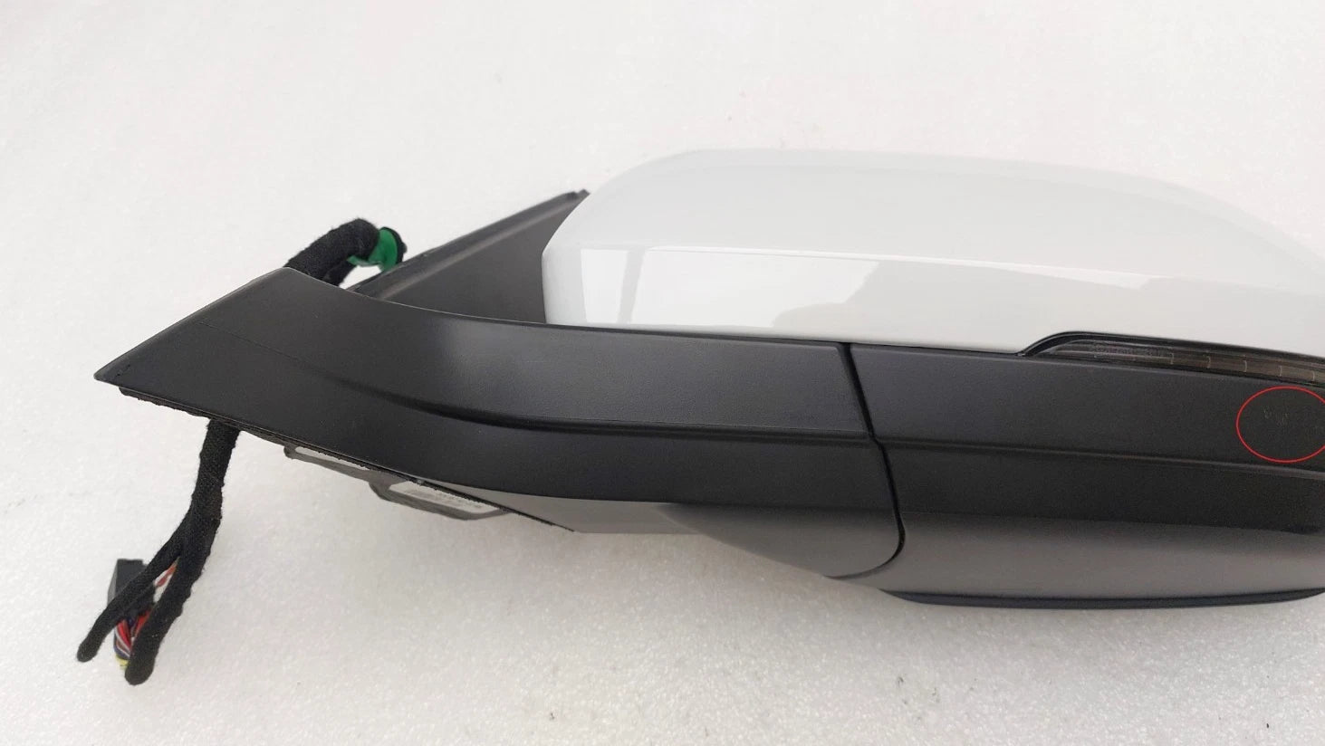 Driver Side Mirror for Volkswagen Atlas (2018–2023) Pure White 3CN857501CC