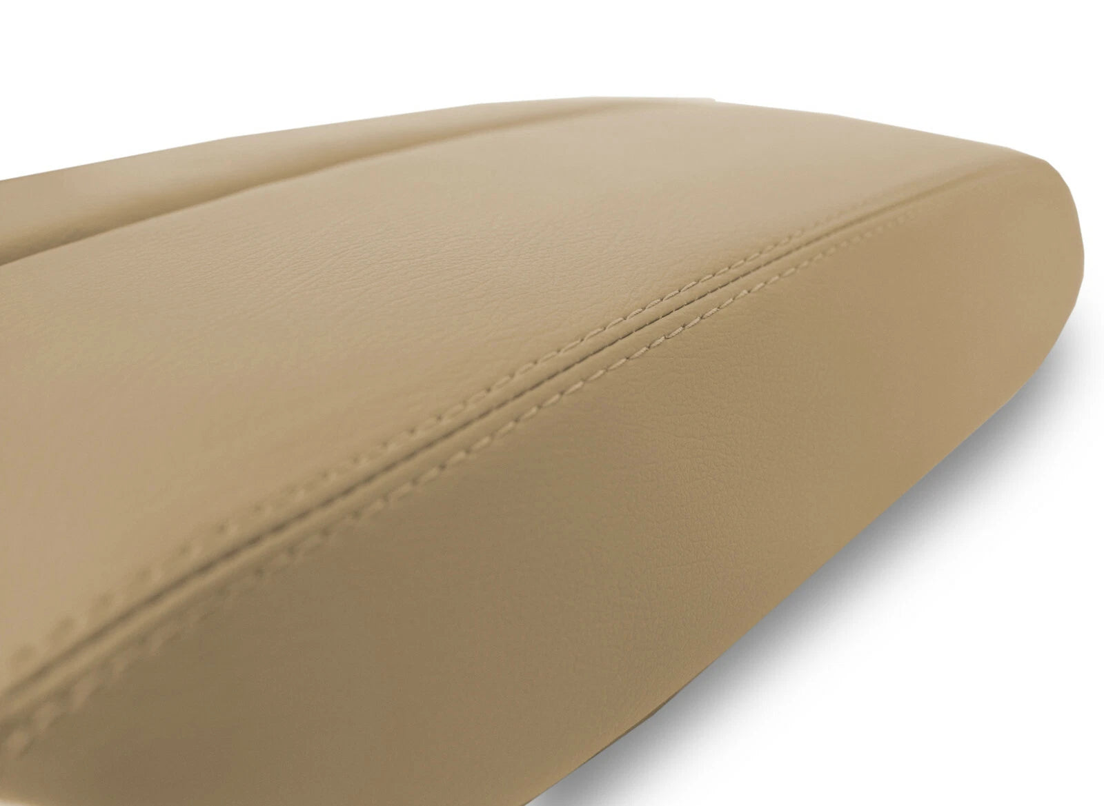 Leather Center Console Lid Pull Cover for Audi A8 (2011–2017) Beige