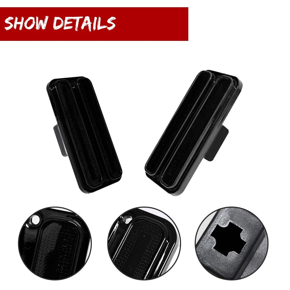 Tail Light Lens & Side Markers Kit for Chevy GMC Pickup Truck (1968–1972)