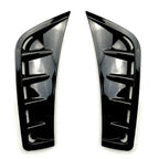 Front Wheel Air Vent Hood Fender Cover Trim for Benz GLC-Class (2020) Gloss Black