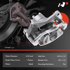 Front Right Disc Brake Caliper with Bracket for Mitsubishi Lancer (2008-2017)