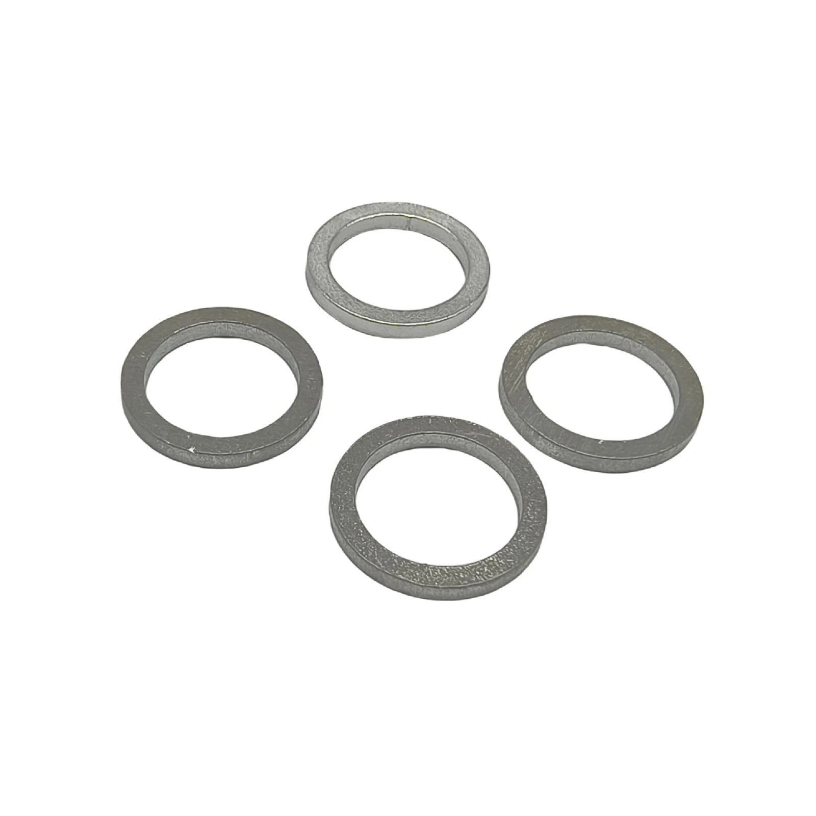 4-Pack Oil Drain Screw Gasket for Yamaha Outboard 4-Stroke (90430-14M09-00)