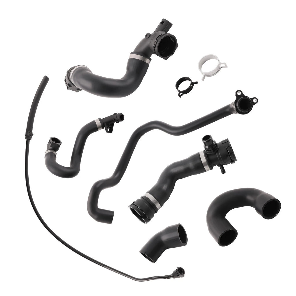 7 Hoses Radiator Coolant Pipe Kit for BMW E90 128i 328i N51 (2007–2011)