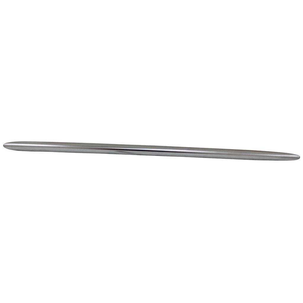 Replacement Chrome ABS Plastic Front Passenger Upper Bumper Cover Grille Molding