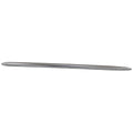 Replacement Chrome ABS Plastic Front Passenger Upper Bumper Cover Grille Molding