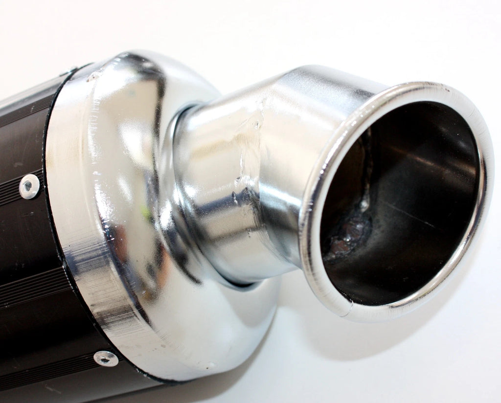 460mm Black Alloy Exhaust Muffler Clamp for 150cc 250cc Pit Quad ATV