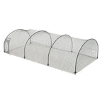 Batting Cage Net and Frame for Baseball Softball (22x12x8 FT)