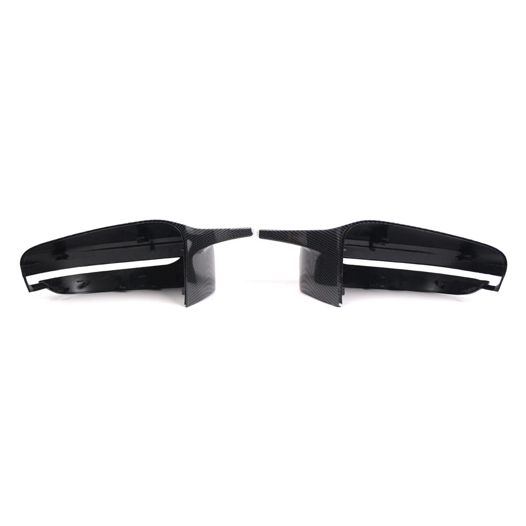 Carbon Look Mirror Cover Caps for BMW G20 G22 G23 G15 (2020–2025)