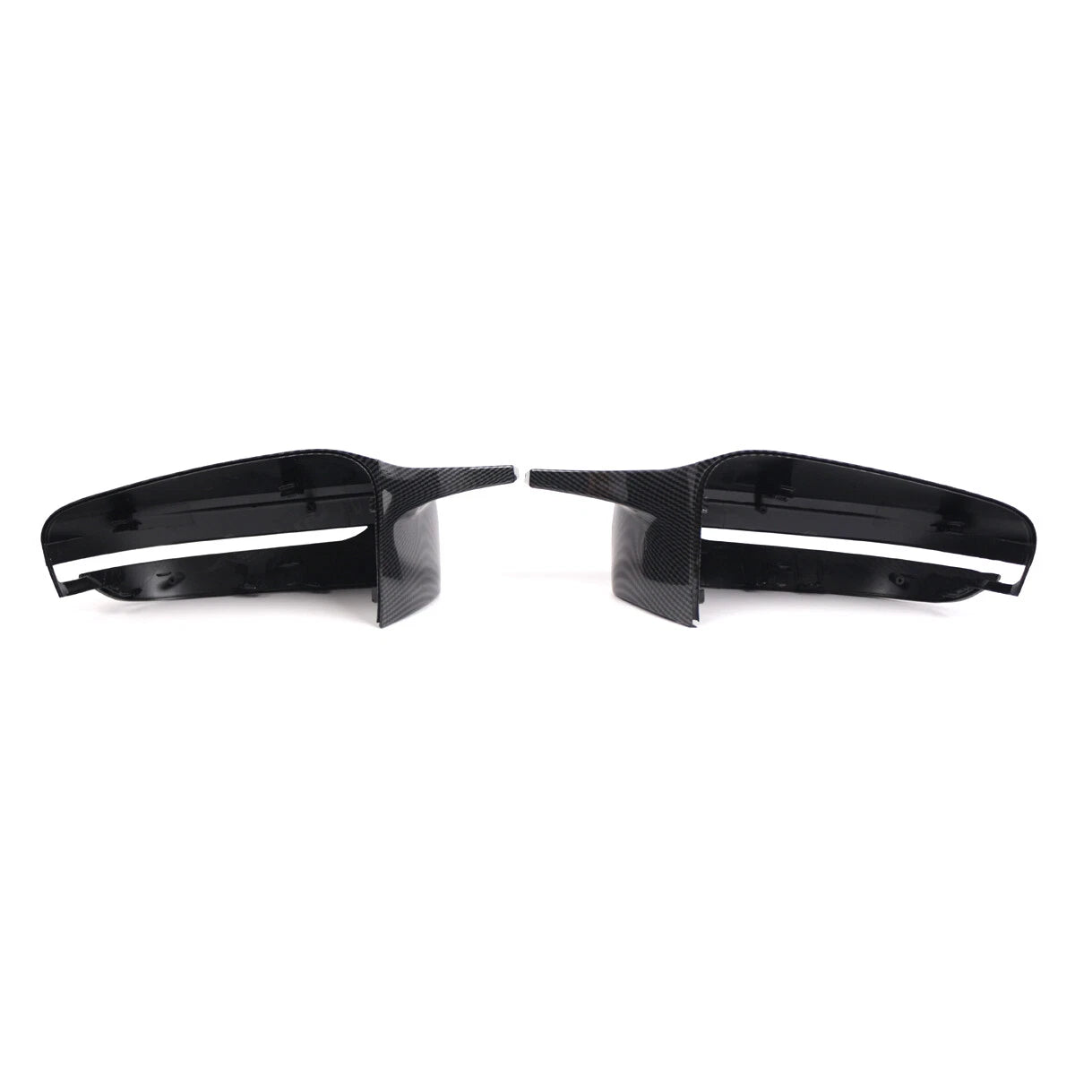 Carbon Look Mirror Cover Caps for BMW G20 G22 G23 G15 (2020–2025)