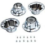 Set of 4 Chrome Wheel Hub Caps for Ford F150 (1980–1996)