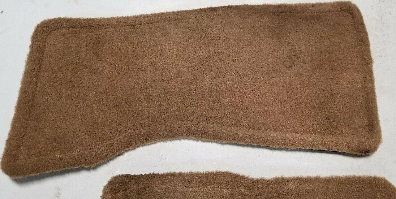 Set of 2 Front Floor Mats for 1997 Thunderbird Cougar (OEM Prairie Tan)