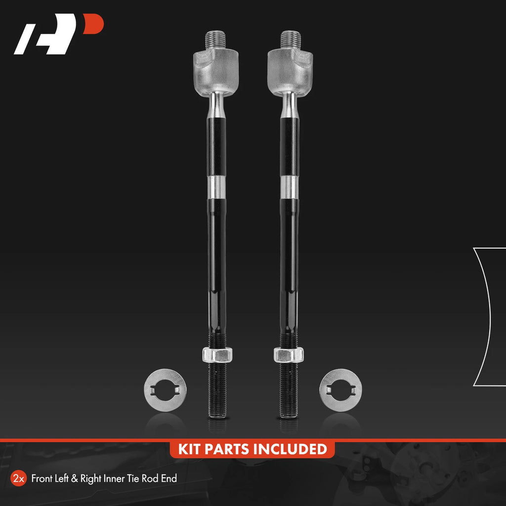 2X Front Inner Side Tie Rod End for Hyundai Accent (2018–2022) Kia Rio (2018–2023)