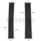 4X Pillar Posts for Cadillac Escalade (2007–2014) Black Trim Cover