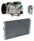 A/C Compressor Kit With Condenser for Hyundai Santa Fe Sport 2.4L (2017)
