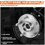 Front LH Loaded Wheel Bearing Hub Knuckle Assembly for Toyota Corolla (2014–2017)