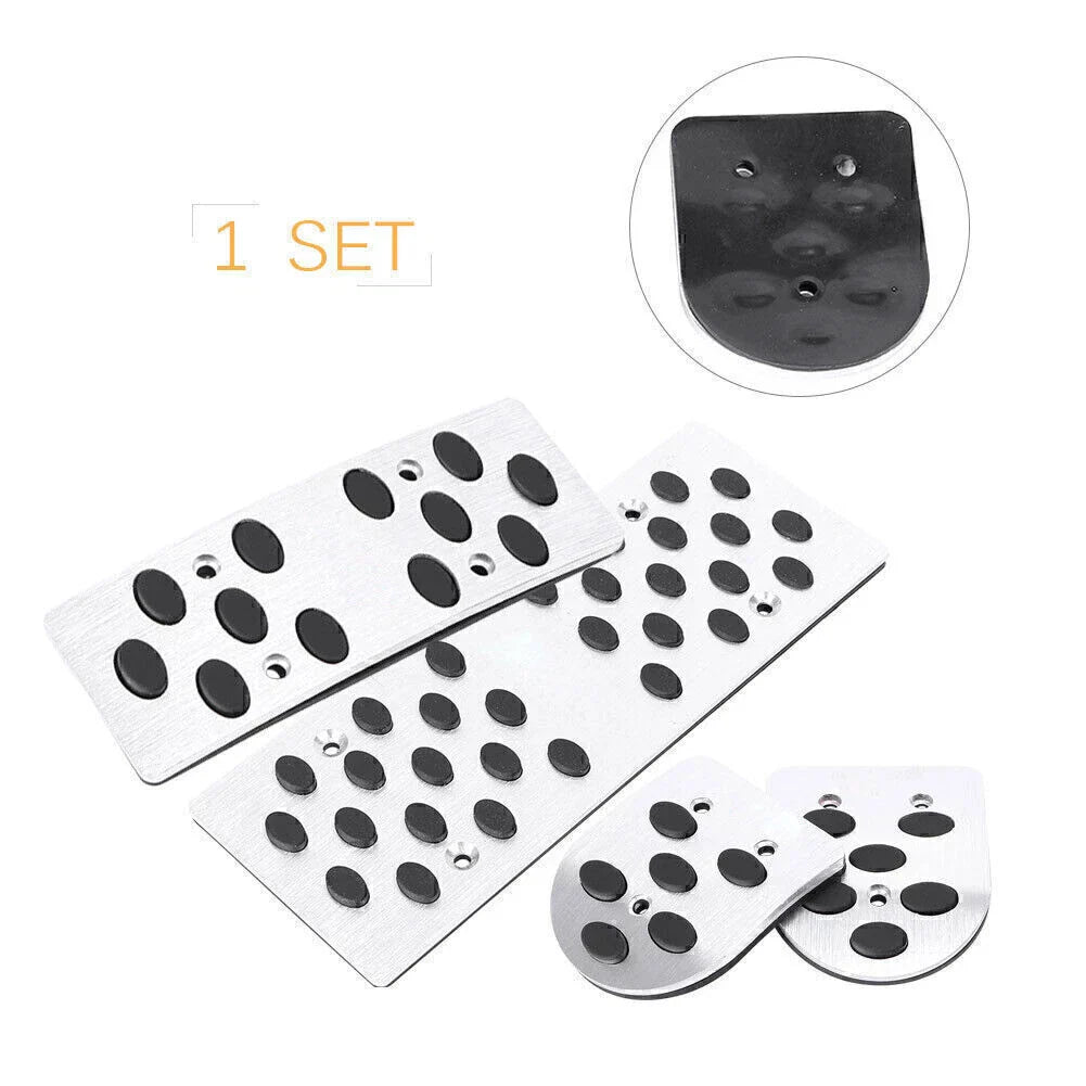 STI MT Pedals Foot Rest Pads for Subaru Legacy Outback Forester Impreza