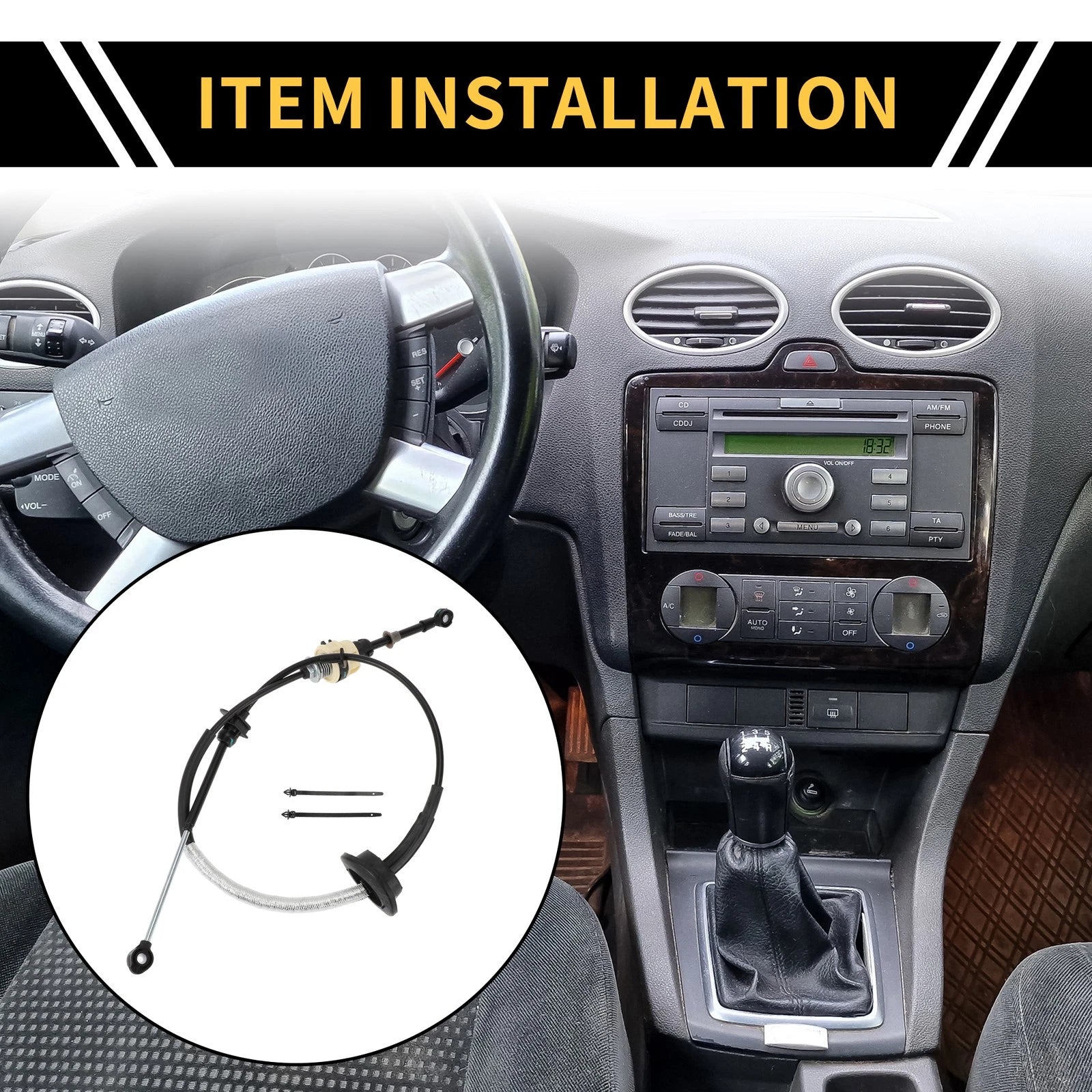 Transmission Gear Shifter Cable for Ford F150 (2004)
