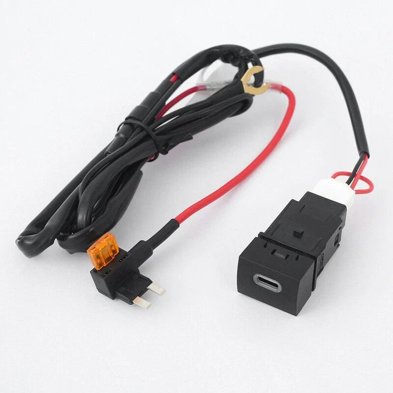 1 x USB-C PD Port Socket Conversion Kit for Nissan Sentra Altima