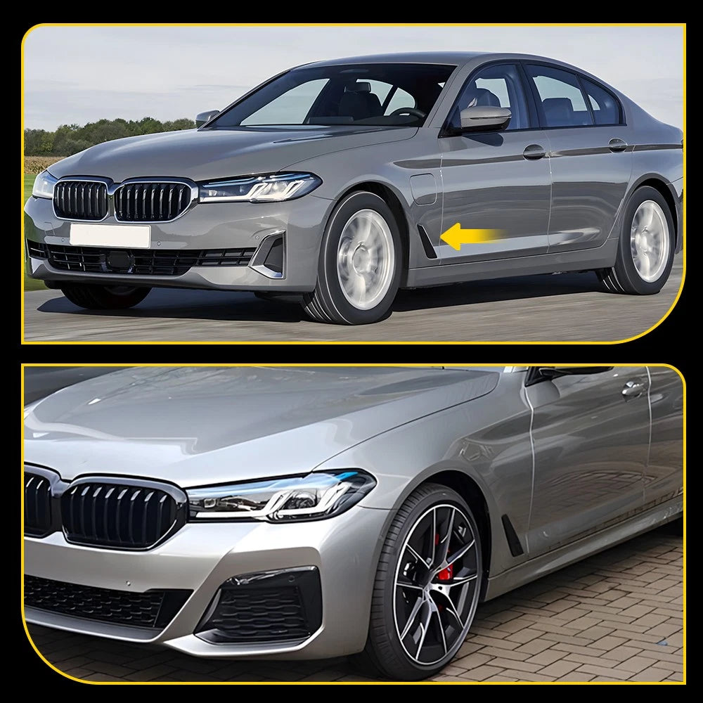 Gloss Black Side Wing Air Vent Trim Pair for BMW G30 5 Series (2017–2023)