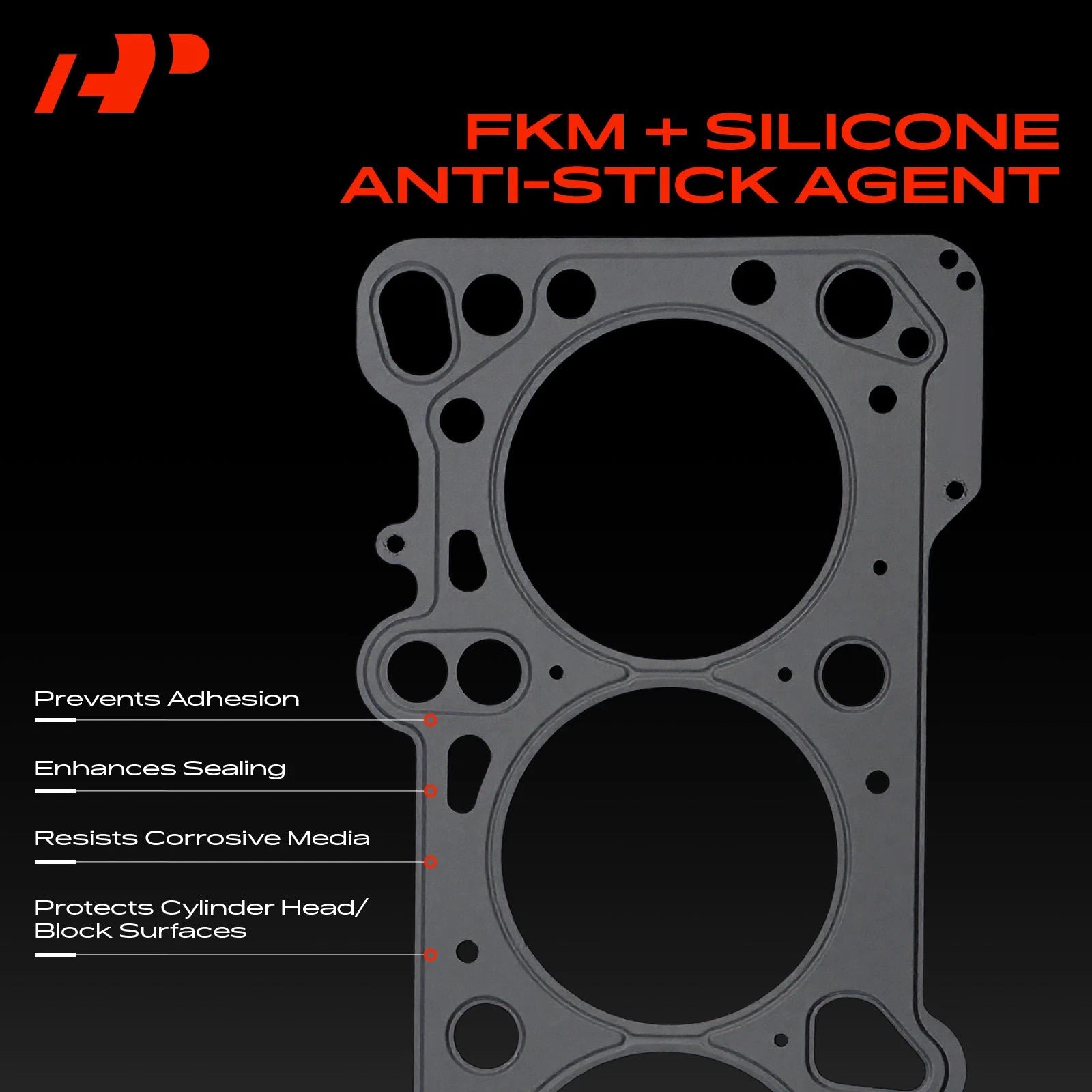 Cylinder Head Gasket for Kia Rio (2001–2005) 1.5L 1.6L FWD