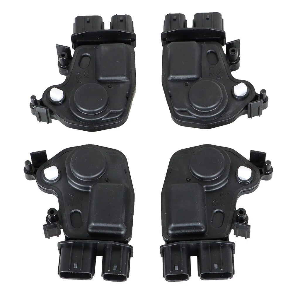 Set of 4 Door Lock Actuators for Honda CR-V (2002–2006)