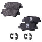 Brake Disc and Pad Kit for Kia Optima (2015) - Front & Rear Ceramic Pads