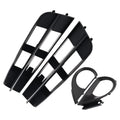 Set of 4 Front Bumper Fog Grille Covers for Audi Q7 (2010–2015) 4L0807681B 4L0807682B